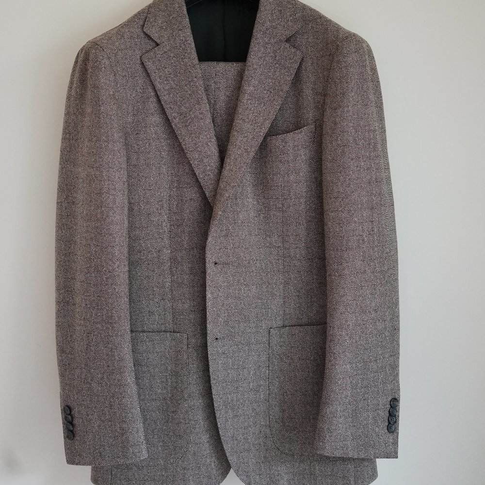 Suitsupply Havana Flannel Suit | 36R